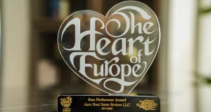 Star Performer Award by The Heart of Europe to AZCO Real Estate